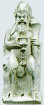 Αγαλματίδιο του θεού Πανός που εβρέθη στο σπήλαιο των Νυμφών